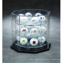 Counter Top Einkaufszentrum Custom 3-Layer Acryl Hockey Ball und Baseball Spiel Ball Display Fall